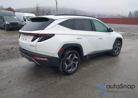 2022 Hyundai Tucson Hybrid Limited z USA, uszkodzony, nr VIN KM8JECA15NU033425